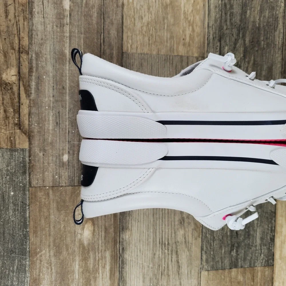 Sperry Pier Boat Shoes Kids Sz 4.5 Low Top Sneakers (WORN 1X)